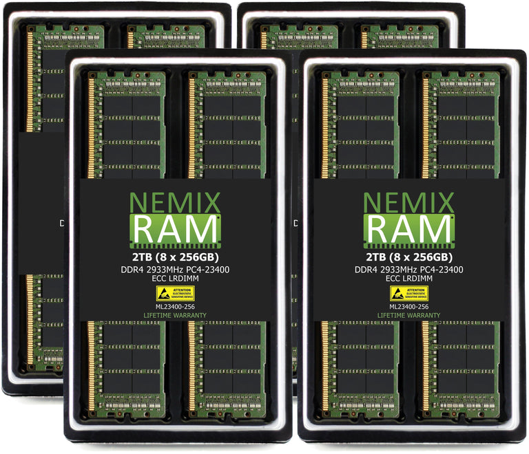 DDR メモリ NEMIX RAM 128GB 2枚 X 64GB DDR4-2933 PC4-23400 ECC B0BWKCDPM5 