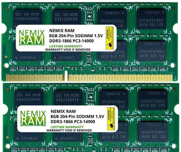 Samsung 1866mhz Ddr3 Ecc DDR3 1866MHz PC3-14900 SODIMM 16GB (2x8GB)