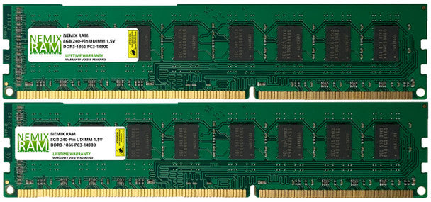 DDR3 1866MHZ PC3-14900 UDIMM 2RX8