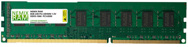 DDR3 1066MHZ PC3-8500 UDIMM 2RX8