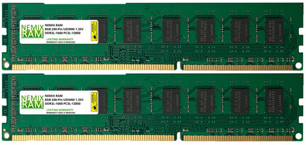 DDR3 1600MHZ PC3-12800 ECC UDIMM 2RX8