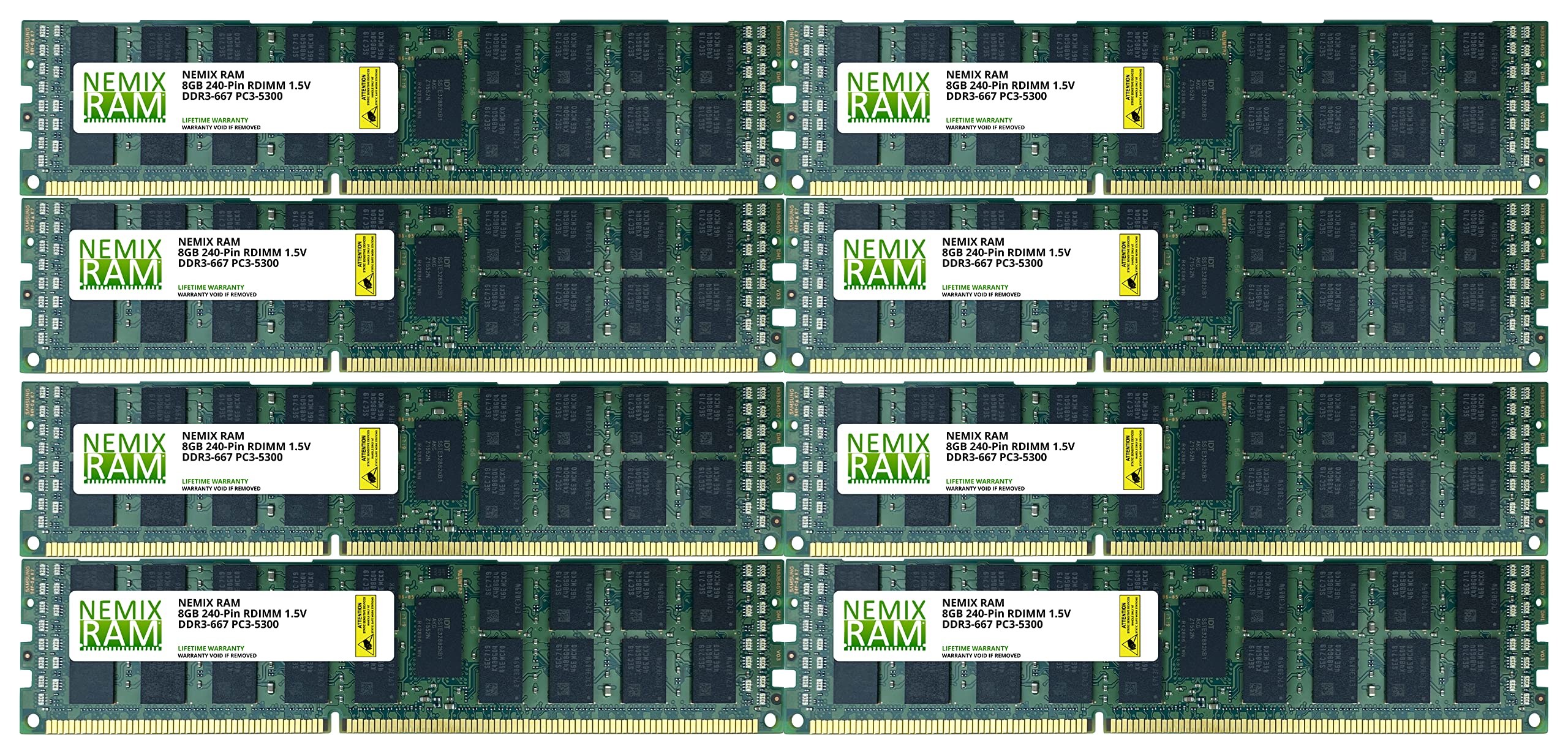 DDR2 RDIMM Server RAM Memory Upgrade