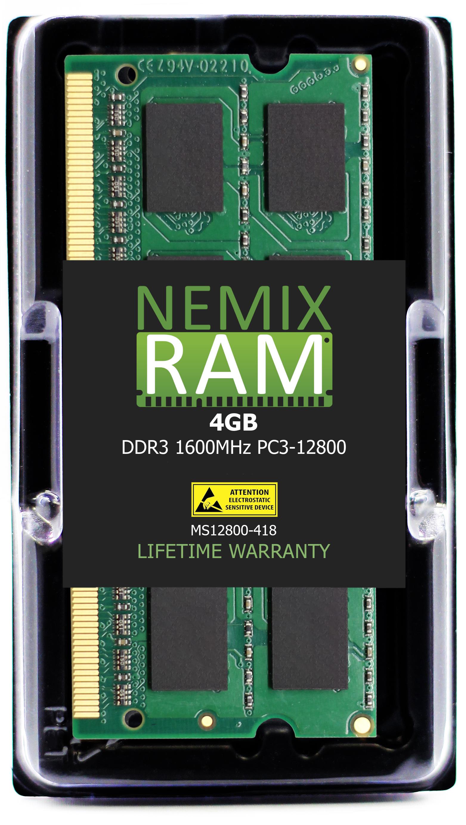 NEMIX RAM Memory Upgrade equivalent to ASUSTOR AS7-RAM4G 92M11-S4000 SODIMM Memory Module